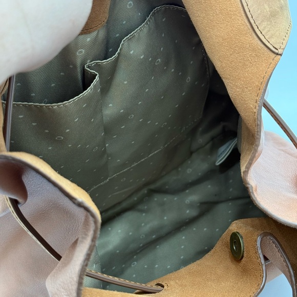 Lucky Brand Leather Shoulder Bag EUC Tan Color - Super soft! - Picture 9 of 16